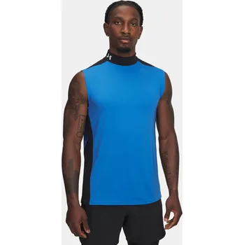 Pánské tílko Pánské tílko Under Armour UA HG Wordmark SL-BLU - Pánské Under Armour černá | modrá 3426305