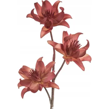 umělá květina Umělá květina dekorativní 65 cm světle růžová z plastové pěny