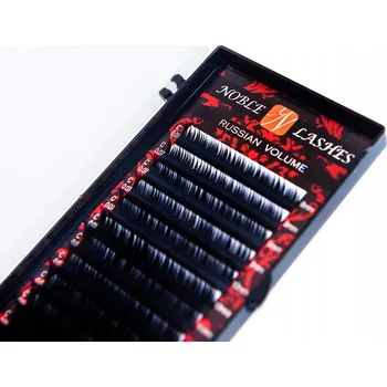 Umělé řasy Řasy Noble Lashes Russian Volume 0,10 D 9 mm černé