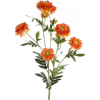 umělá květina Umělá květina dekorativní 82 cm oranžová Eurofirany