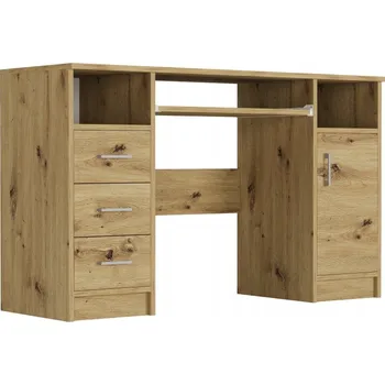 Psací stůl Obdélníkový psací stůl Framire 120 x 52 x 73 cm dub artisan