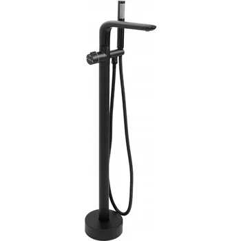 Vodovodní baterie Volně stojící vanová baterie s jednou pákou Rea Clark, černá