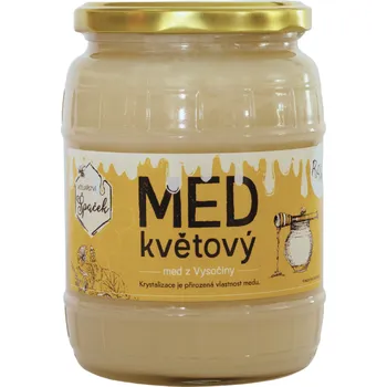 RAW med květový 950g