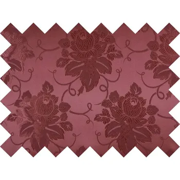HEDVA ČESKÝ BROKÁT Vzorek brokátu Ondrin VINNÝ LIST ŠLAHOUNY vínová | 83