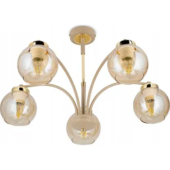 Stropní svítidlo HowHomely 60 x 60 cm béžové