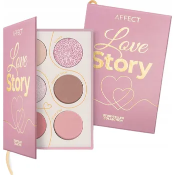 Oční stíny AFFECT Love Story PALETKA OČNÍCH STÍNŮ