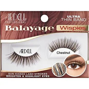 Umělé řasy ARDELL Řasy BALAYAGE CHESTNUT Wispies