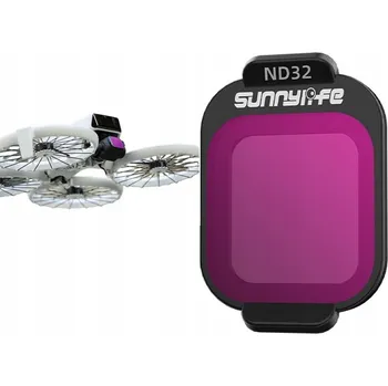 Dron Filtr plný šedý ND32 NDx32 pro dron DJI FLIP Pouzdro na filtr SunnyLife