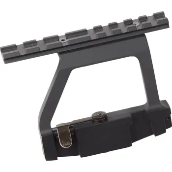 STRIKE SYSTEMS® STRIKE rychlo-upínací boční RIS montáž pro AK / SVD - Černá