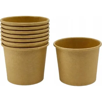 Jednorázové nádobí Papírová nádobka na omáčku 60 Ml kraft, 50 Ks