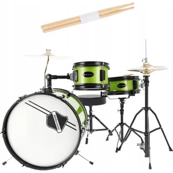 Bicí sada Dětské bicí souprava Millenium Youngster zelená