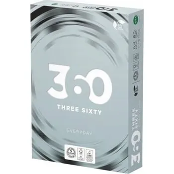Kancelářský papír Kancelářský papír Three Sixty Everyday formát A4 80g 500 listů