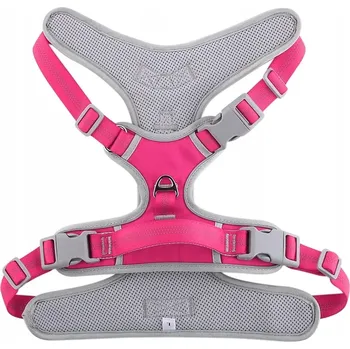 Postroj pro psa Postroj pro psa OXFORD B velikost L růžovo-šedý