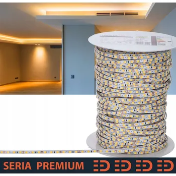 LED páska LED pásek Premium 12V Slim 4mm 120 LED 3000K 1000lm SMD2835, záruka 5 let