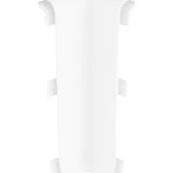 soklová lišta Vnitřní PVC roh 1 x 1 cm, bílý