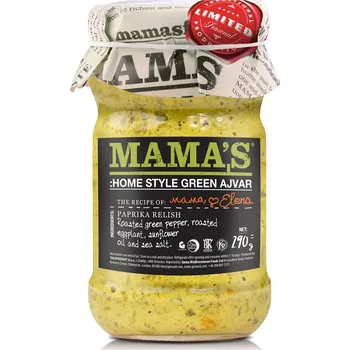 Omáčka Mamas Zelený ajvar jemný 290 g