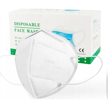 respirátor OCHRANNÁ MASKA RESPIRÁTOR FILTR KN95 FFP2 N95 20 KS