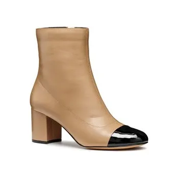 Dámské kozačky Polokozačky Geox D Virnilisa 65 D56YYA 0TUHH C0015 Béžová 41