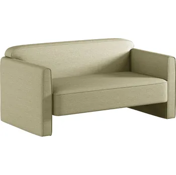 Pohovka Micadoni Zelená dvoumístná pohovka Abby 140 cm