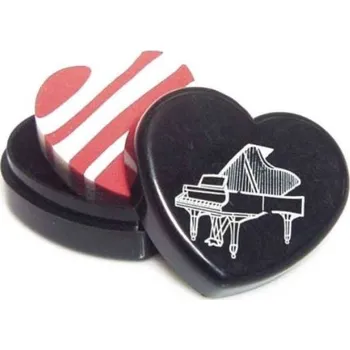 PPT Guma v krabičce - klavír (černá)