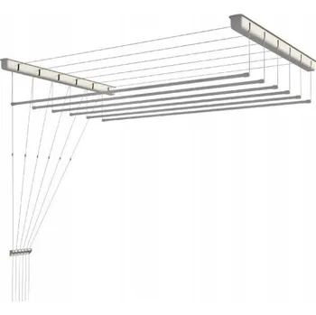 Sušák na prádlo Sušák na prádlo pod strop Qlka 190-190 cm