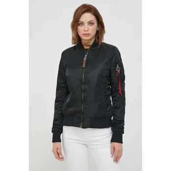 Pánský bomber Bomber bunda Alpha Industries MA-1 VF 59 Wmn černá barva, přechodná 133009.03 99X, vel. S