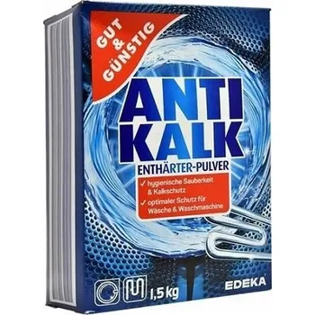 Práškový odstraňovač vodního kamene do praček Gut&Gunstig Antikalk 1,5 l