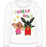 Dívčí tričko dlouhý rukáv Králíček Bing 5202083 šedá