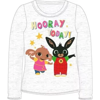 Dívčí tričko Dívčí tričko dlouhý rukáv Králíček Bing 5202083 šedá