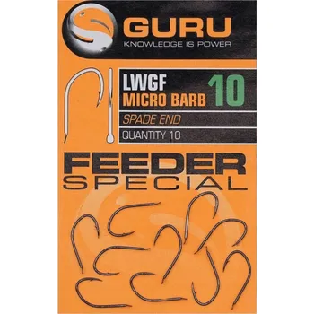 Rybářský háček Guru LWGF Spade End Feeder Speciální Háčky s protihrotem vel. 18