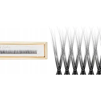 Umělé řasy INFINITY 01-CC-10MM řasy na pásku trsy líčení