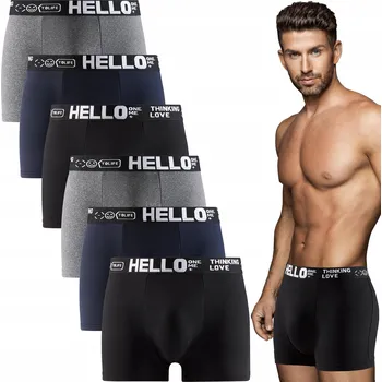 Pánské spodní prádlo Spodní Prádlo Boxerky Anet , vícebarevné, velikost 3XL