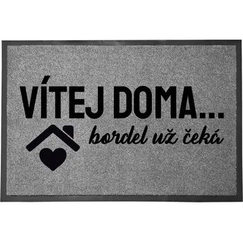 Hotová rohožka z plastu, PVC 60 x 40 cm