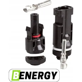 Elektrická zásuvka Konektor MC4 pro rozvaděče, zásuvka + zástrčka BENERGY
