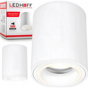 Bodové svítidlo Bodové kulatý svítidlo Ledhoff bílé