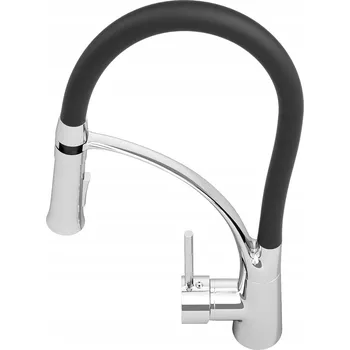 Vodovodní baterie Stojánková kuchyňská baterie Granitan NEXO stříbrná