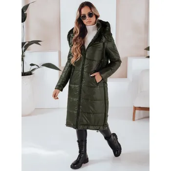 Dámský kabát Dámský kabát DSTREET ZELENÁ XL