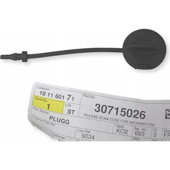 autokoberec VOLVO S80 S80L záslepka lišty kliky víka zavazadlového prostoru OE 30715026