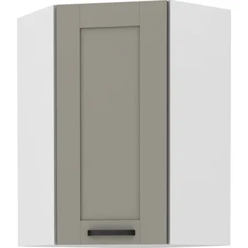 Kuchyňská skříňka Stolarz-Lempert Kuchyňská skříňka Luna ClayGRWH - horní rohová 60x60 GN-90 1F (°45)