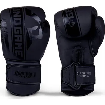 Boxerské rukavice Boxerské rukavice Ground Game Stripe Black 12 oz