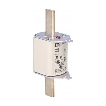 pojistka Pojistková vložka NH zpožděná KOMBI NH2C gG 40A 500V 004185230 ETI