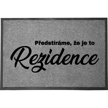 Hotová rohožka z plastu, PVC 60 x 40 cm