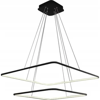 Závěsné svítidlo Milagro Nix Black 2 -bodové LED integrované světlo