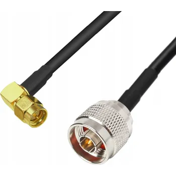 Anténní redukce Anténní kabel N konektor / SMA konektor RA RG58 10m