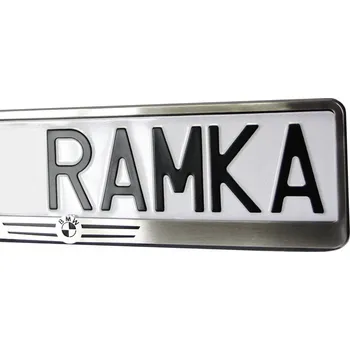 autokoberec Rámeček na poznávací značku Pro-Unit z nerezové oceli