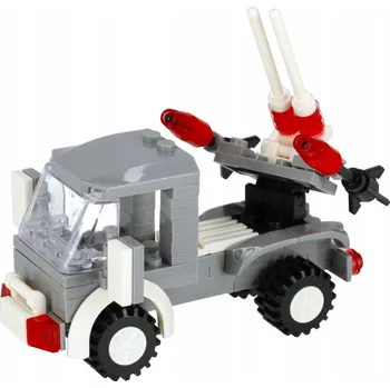 ostatní stavebnice HRAČKY pro DĚTI STAVEBNICE 98 dílků. SADA MILITARIA alleBLOX