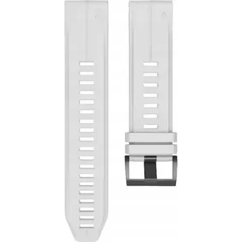 Řemínek na hodinky Řemínek Fixed pro Garmin 26mm plast bílý