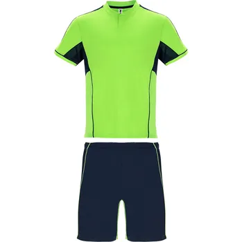 ROLY Pánský sport set Boca Barva: svítivě zelená/námořnická modrá (22255), Velikost: XXL