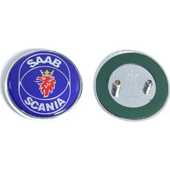 Zadní znak SAAB Emblém 68mm Kulatá samolepka různé barvy Logo na kufr Auto doplněk pro vozy SAAB 9-3 9-5 93 95 modrá