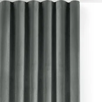 Obraz Zasłona hotová Filumi šedá polozatemňovací páska 200 cm x 250 cm